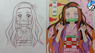 สอนวาดเนซึโกะ(1) Nezuko ดาบพิฆาตอสูร