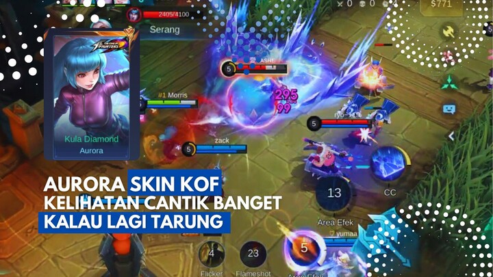 Skin KoF Aurora Asik Banget buat Tarung 🥶