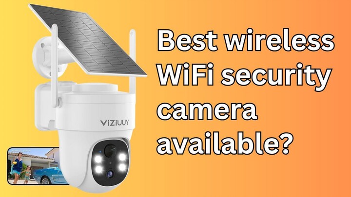 Best solar security camera