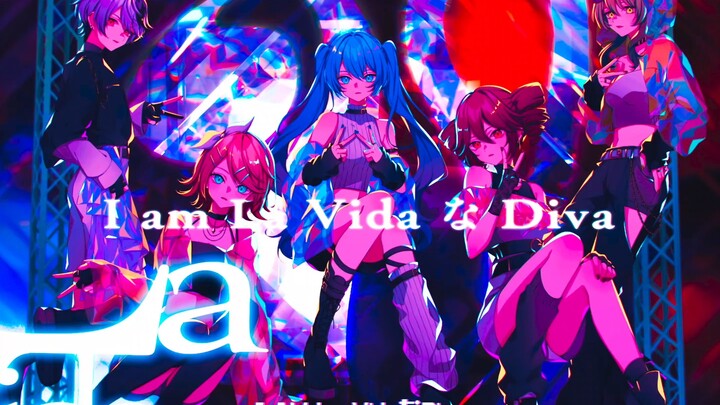 【中字4k】「V」/ Kakuriyo feat.初音ミク+鏡音リン+重音テト+GUMI+flower