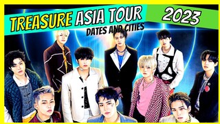 TREASURE 2023 Asia Tour HELLO Dates and Cities