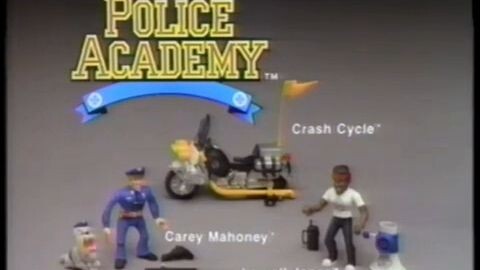 Police Academy 1989 Toy Commercials