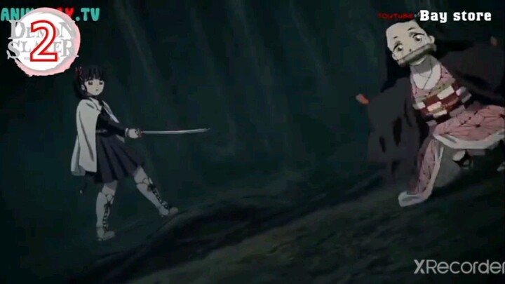 demon slayer x mario,pha tấu hài của nezuko và kanao