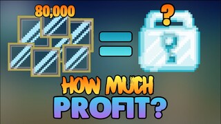 Selling 80,000 Fishtanks! *huge profit* | Growtopia