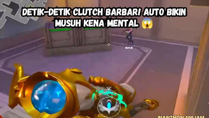 Detik-Detik Clutch Barbar! Auto Bikin Musuh Kena Mental 😱