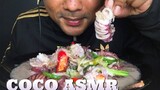 ASMR:ปลาหมึกไข่ผัดกะทิ(EATING SOUNDS)|COCO SAMUI ASMR #กินโชว์ปลาหมึกไข่