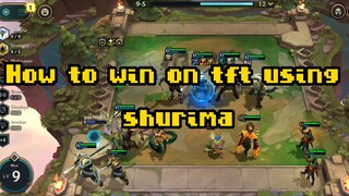 How to win on tft using shurima #tft #games