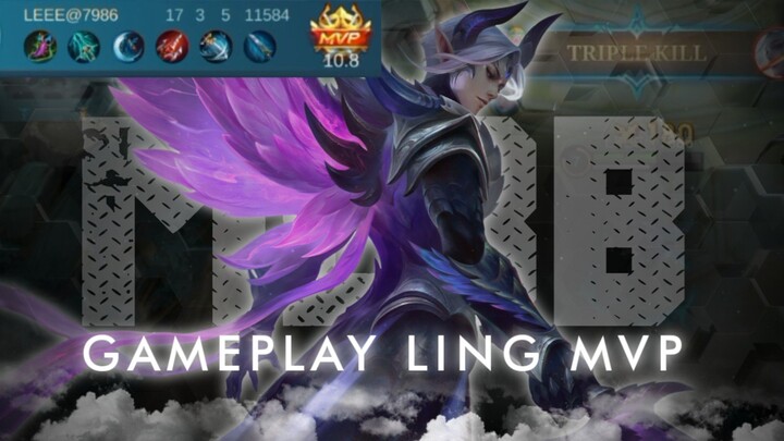 MLBB Gameplay Ling MVP kill 17