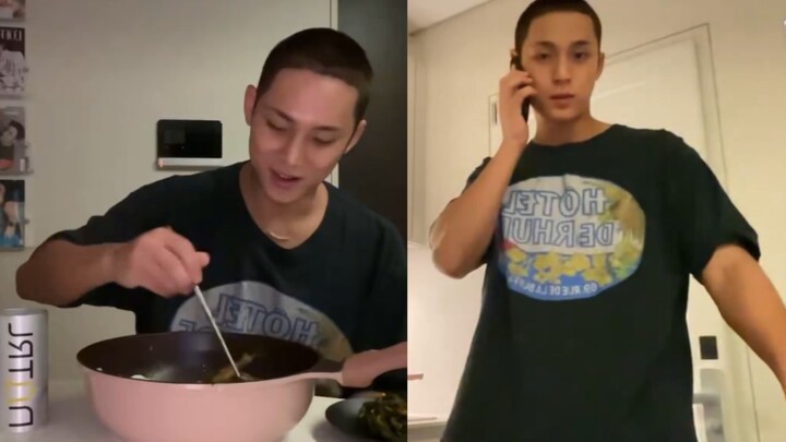 ยุนกยูโทรบอกมินกยูว่าอย่าใช้ชามข้าวสแตนเลสนั่นอีกนะ (ไม่ใช่นะ)
