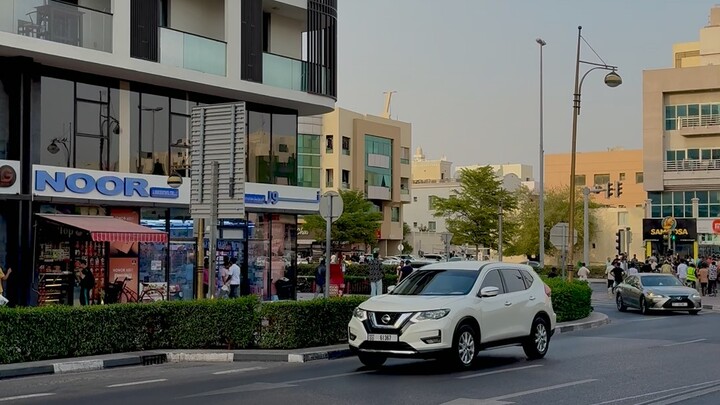 Evening road vibes Dubai