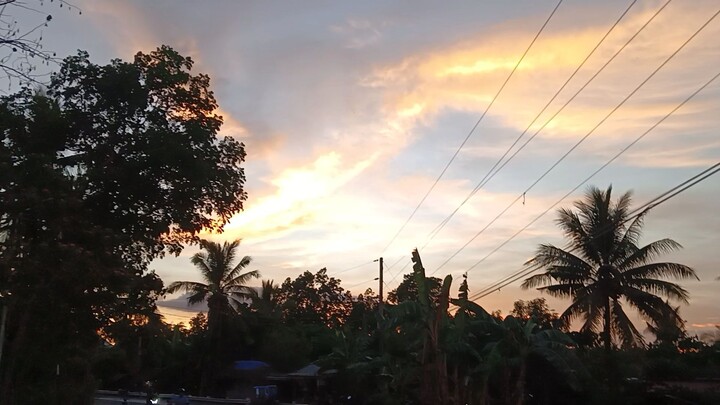 the beautiful sunset ❤️