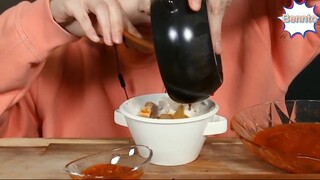 Mì lạnh trộn, sườn heo nướng, thịt boà sống 10 #amthuc