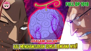 FULL OP 1018 - INILAH RENCANA GILA DARI WG TERHADAP GOMU GOMU NO MI! SHANKS BERHASIL MENGGAGALKANNYA