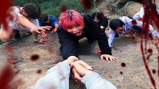 ZOMBIES ESCAPE vs PARKOUR POV In Real Life ( The Walking Dead Parkour Version ) || Vùng Đất THAY MA