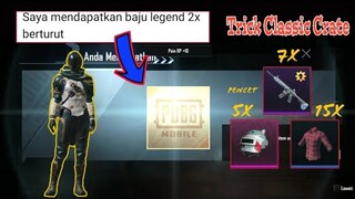 Saya mendapatkan baju Legend 2x Berturut Kata Ucul Gaming | Trik Peti Klasik Terbaru