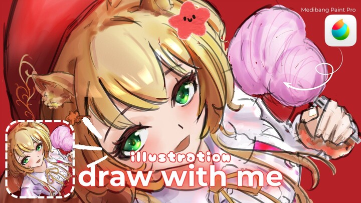#KompetisiKreasiUnggahan7 || Draw With Me || Speedpaint || Ayunda Risu
