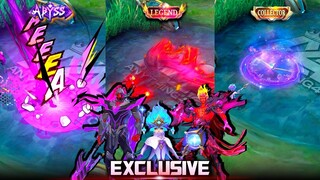 3 NEW SKINS GAMEPLAY - ALPHA SUPERVILLAIN SKIN | VALIR LEGEND SKIN | HARLEY COLLECTOR | MLBB