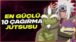 Narutoda En Güçlü 10 Çağırma Jutsusu - Naruto Güç Sıralaması