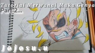 Tutorial Merwanai Muka dan rambut Genya Part 2...