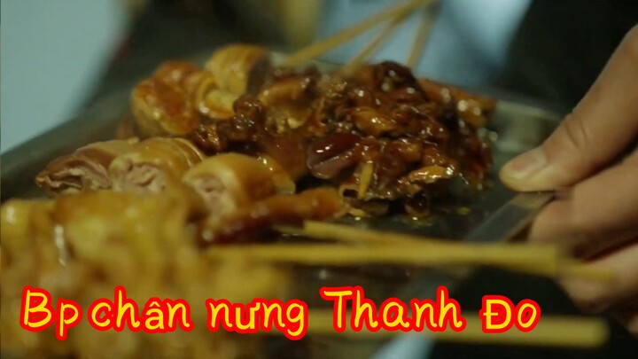 BBQ Tsingtao China: Daging Tendon Panggang