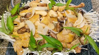 Cách làm GÀ HẤP NẤM ngon dễ làm - Món Ăn Ngon Mỗi Ngày
