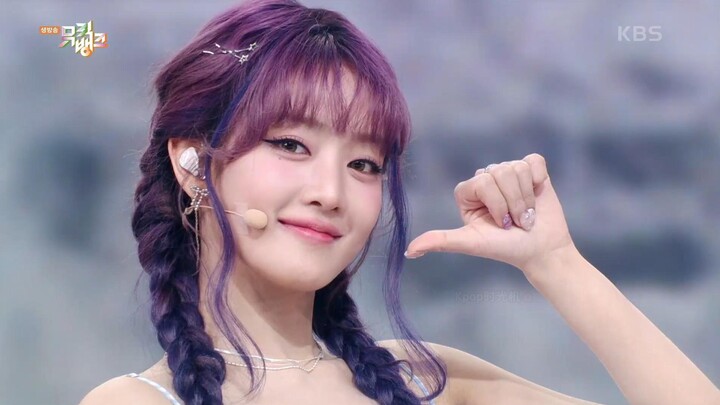 女娃-i-dle《Girlfriend》音乐银行5.23