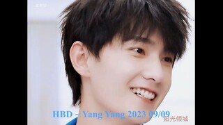 Happy Birthay ~ Yang Yang 杨洋 2023 09/09