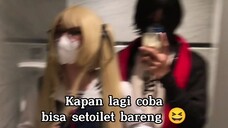 Setoilet bareng sama Cosplayer Eriri 🥰 | Event wibu