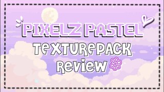 💫 PIXELZ PASTEL 💜 Texturepack Review (MCPE) | The Girl Miner ⛏️