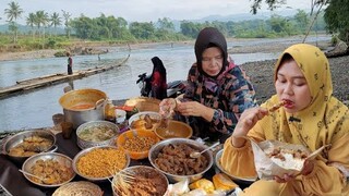 Nikmat Tak Terkira.. Belanja Bumbu di Pasar Subuh, Lanjut Makan di Pinggir Kali Cibuni