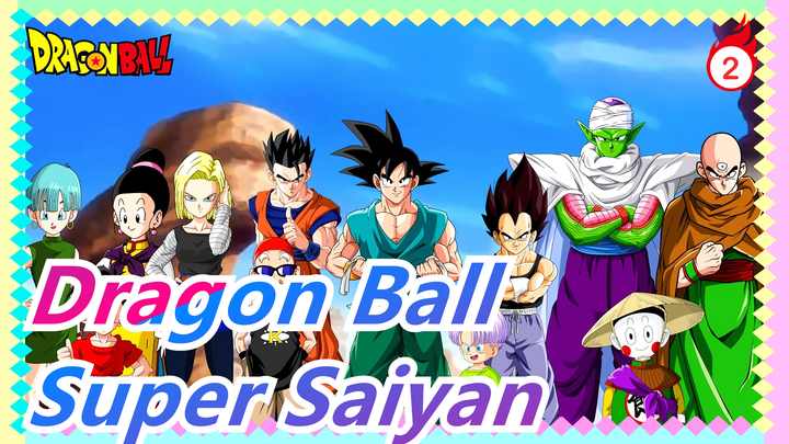 [Dragon Ball] Super Saiyan Berbeda| Lihat Pesta Visual| Keren!!!_2