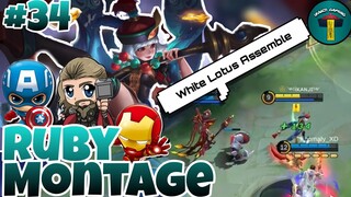 Ruby Montage #34 // The big 3 from White Lotus VS 5 Mythical Glory // MLBB√