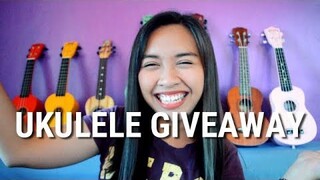 UKULELE GIVEAWAY NANAMAN!!! SALI NA KAYO :)