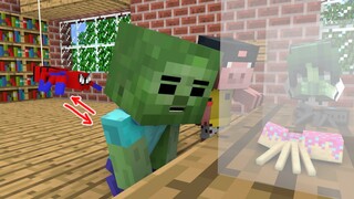 Monster School : Become Spiderman - Minecraft Animation