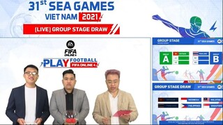 [Trực Tiếp] Buổi Bốc Thăm Chia Bảng Đấu FIFA Online 4 Tại SEA Games 31