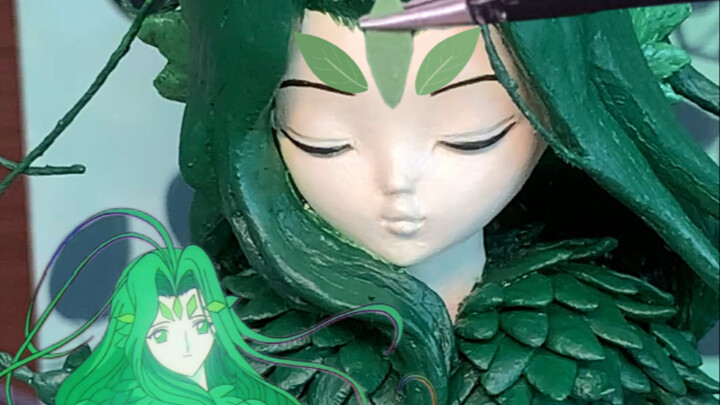 Biến hình búp bê thạch cao thành thẻ Kururu cây cối!