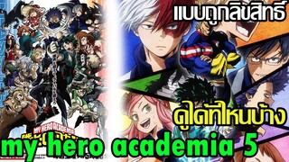 my hero academiaดูแบบถูกลิขสิทธิ์ได้ที่ไหนบ้าง ทั้งพากย์ไทย เเละ ซับไทย