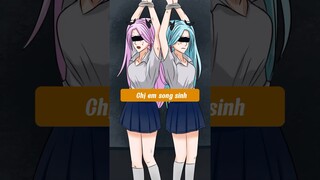 Chị Em Song Sinh Bị Bắt Cóc #animehay #animeshorts #shortanime #tiktok #anime #shorts