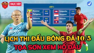 🔴Lịch Thi Đấu Bóng Đá SEA Games Hôm Nay 10/5: Ngọa Sơn Xem Hổ Đấu, Đón 2 Tin Vui Về Nhân Sự