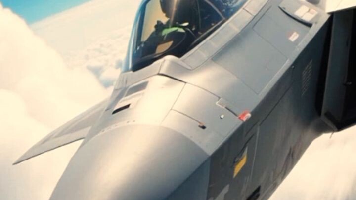 F-22 raptor military jet