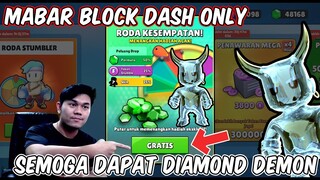 GACHA SKIN DIAMOND DEMON & MABAR BLOCK DASH ONLY YUK - Stumble Guys