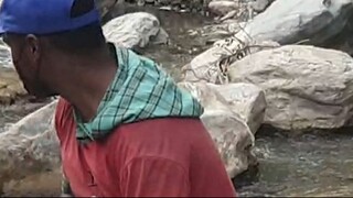 cast net fishing in Nepal | himalayan trout fishing with handmade cast net |