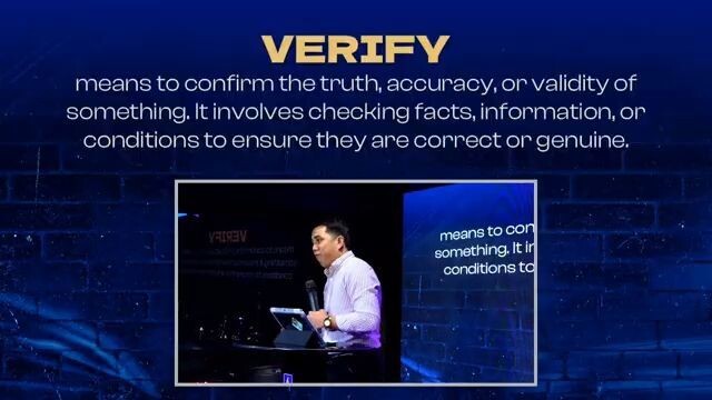 VERIFY FOR SAFETY 💖 8/10/25 || Light Church Olongapo || - by Pstr. Alvin
