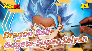 Dragon Ball|Master mengajar cara gambar Gogeta Super Saiyan Blue Dewa!!!|Dragon Ball Broly_4