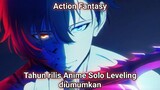 Anime Solo Leveling diumumkan