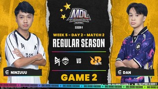 MDL PH S4 - W5D2 - RRQ VS BLAB - GAME 2