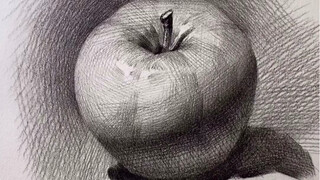 【Sketsa Benda Mati】Cara Memahami Bentuk Geometris Apel