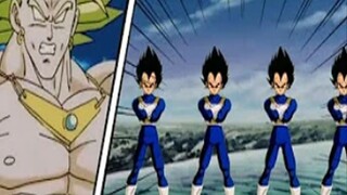 【Broly MAD】ถ้า Vegeta เรียนรู้หมัดสี่ร่าง【เนื้อปรุงสุก】