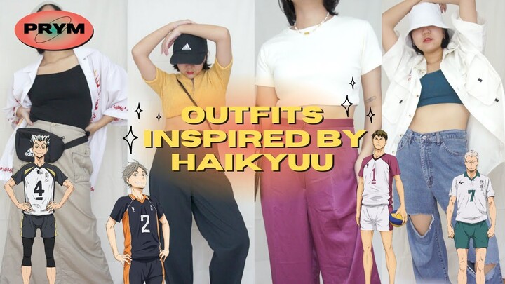 OUTFITS INSPIRED BY HAIKYUU แต่งตัวให้เข้ากับแต่ละทีมในไฮคิวกันเถอะ | PRYM