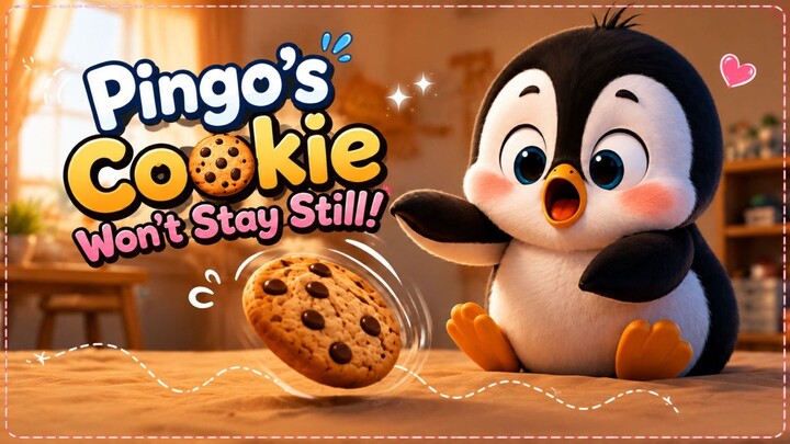 Pingo’s Cookie Won’t Stay Still! 🍪🐧✨